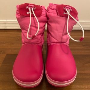 Waterproof CROCS rubber boots Size 7